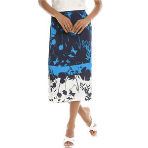 TED BAKER Bluebell Midi Skirt In Multi